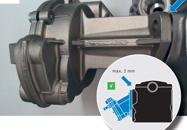 Montage en cas de bonne affectation | Pierburg | Motorservice