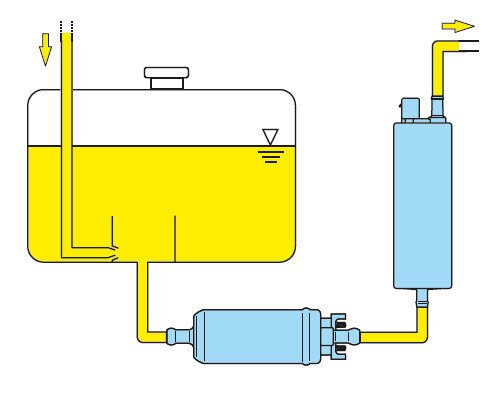 POMPA DI PREALIMENTAZIONE IN LINEA/POMPA PRINCIPALE IN LINEA | Pierburg | Motorservice