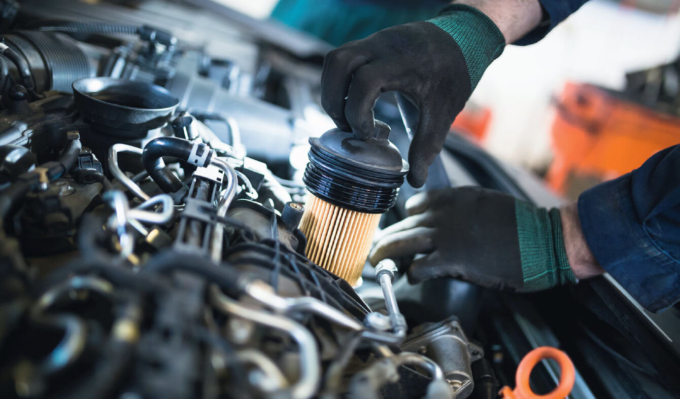 (kliknij, aby powiększyć) Instrukcje montażowe wymiany filtra | Kolbenschmidt | Motorservice