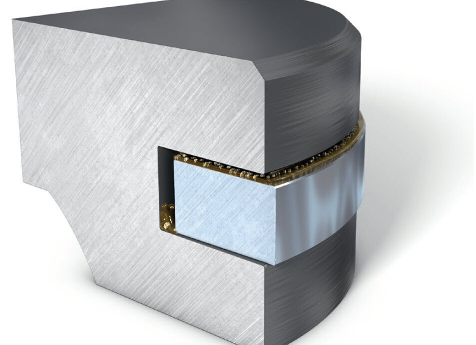 Fig. 1: Dirt and oil deposits in the ring groove combine to form an abrasive paste. Dirt and oil deposits in the ring groove combine to form an abrasive paste.| Kolbenschmidt | Motorservice