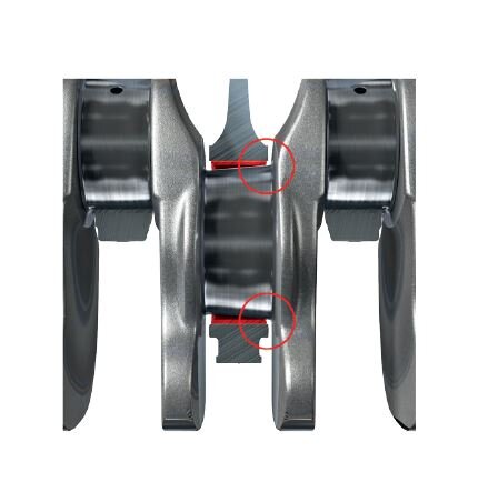 Fig. 1: Perno rettificato con forma conica (clicca per ingrandire) Fig. 1: Perno rettificato con forma conica