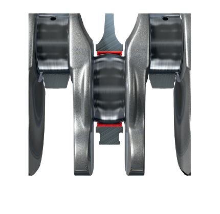 Fig. 1: Forma del perno troppo convessa (clicca per ingrandire) Fig. 1: Forma del perno troppo convessa
