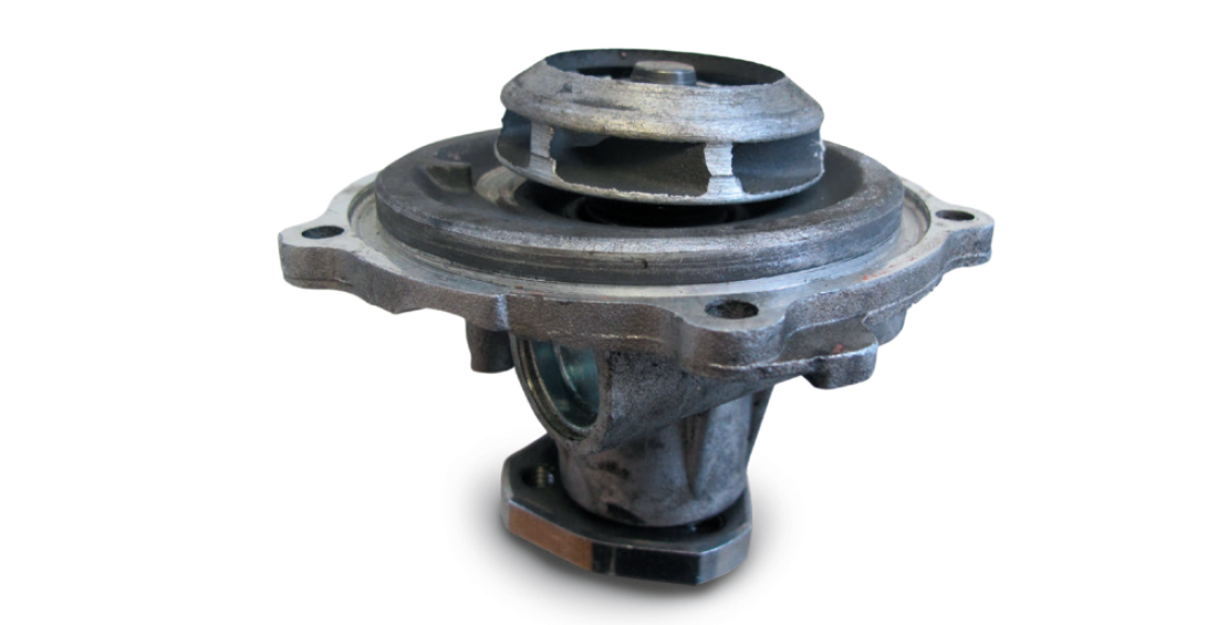 Bearing damage due to excess belt tension