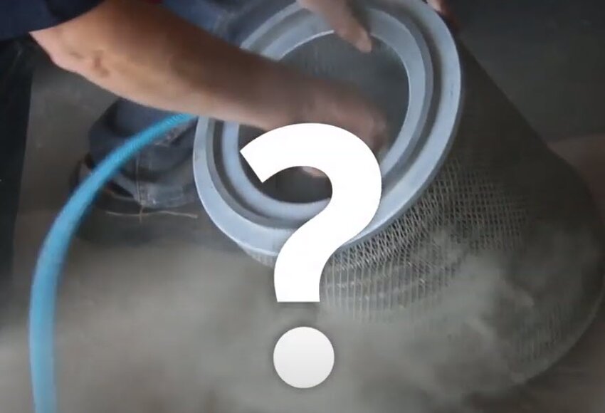 Luftfilter reinigen: ausklopfen oder ausblasen?