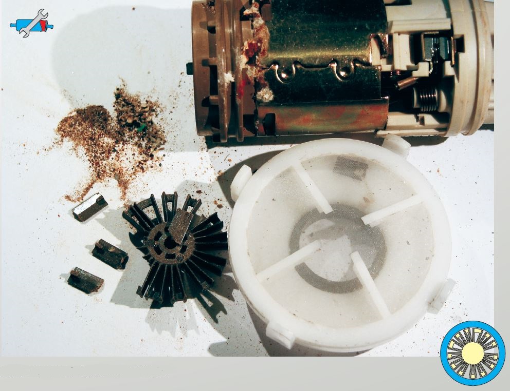 Rust and chalk particles | Pierburg | Motorservice