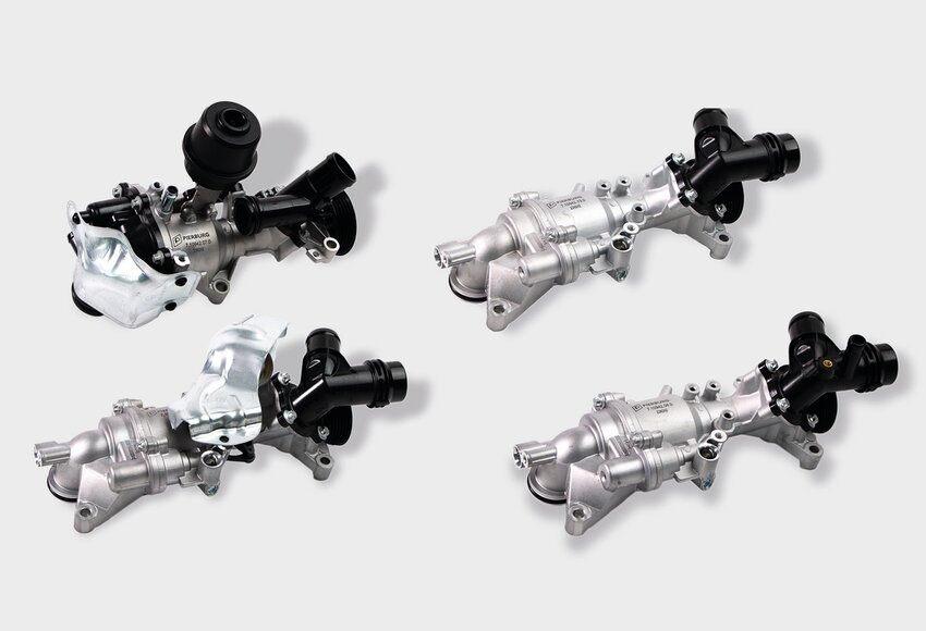 Four new water pump modules for Mercedes-Benz | Pierburg | Motorservice